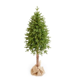 Künstlicher Weihnachtsbaum Norfield 180cm mit Echtholzstamm