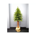 Künstlicher Weihnachtsbaum Norfield 180cm mit Echtholzstamm