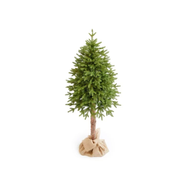 Künstlicher Weihnachtsbaum Norfield 180cm mit Echtholzstamm
