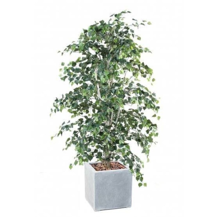 Künstlicher Buchenbaum im quadratischen Pflanzgefäss – 190 cm