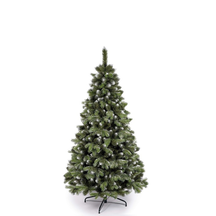 Künstlicher Weihnachtsbaum Douglasie, beschneit, 120 cm, PE/PVC