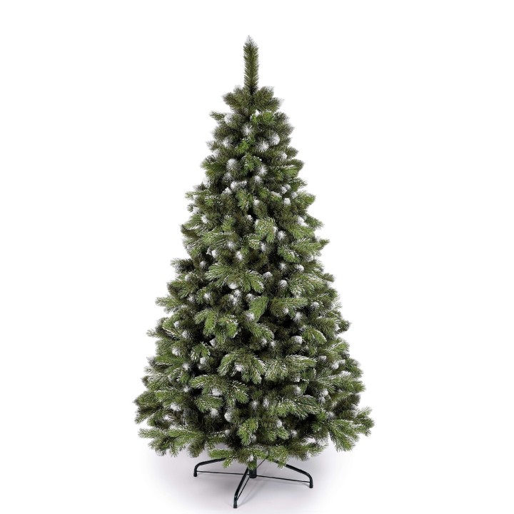 Künstlicher Weihnachtsbaum Douglasie beschneit PE/PVC 210 cm