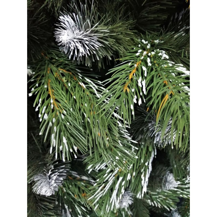 Künstlicher Weihnachtsbaum Douglasie beschneit PE/PVC 210 cm