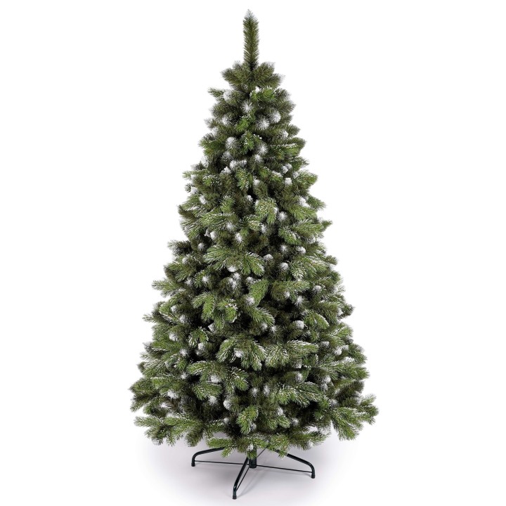 Exklusiver beschneiter Douglasien-Weihnachtsbaum 240 cm PE/PVC