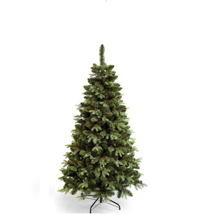 Hochwertiger Kunst-Weihnachtsbaum Koreanische Tanne PE/PVC 120 cm