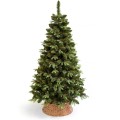Künstlicher Weihnachtsbaum Koreanische Tanne, 210cm - Realistische PE/PVC-Mischung
