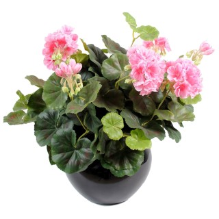 Kunst-Geranie Pink 35cm