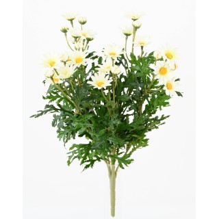 Künstliche Gänseblümchen 40cm Weiss