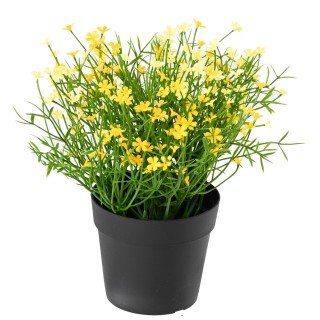 Künstliches Zypressen-Arrangement, 30cm, UV-beständig, Naturgrün