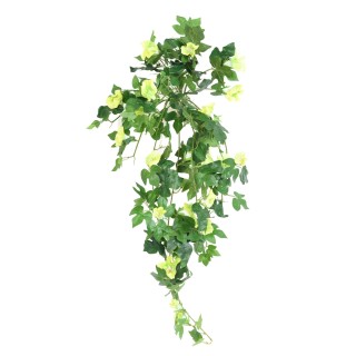 Hänge-Petunie Kunstpflanze, 75 cm, Gelb