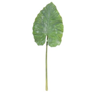 Kunst-Alocasia-Blattzweig, 160 cm, Grün