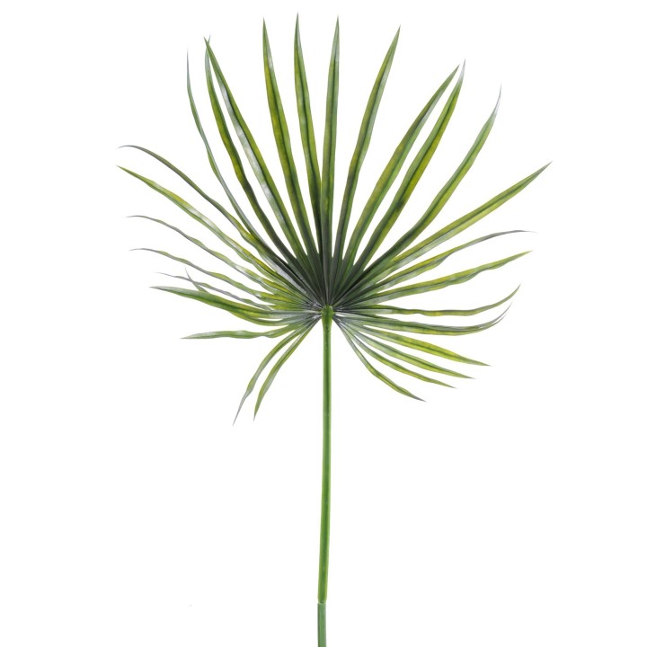 UV-beständiges Fächer-Palmblatt, 130cm, Grün, Kunstpflanze