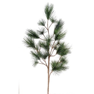 Naturgetreuer Kiefernzweig Kunstpflanze 80 cm Grün