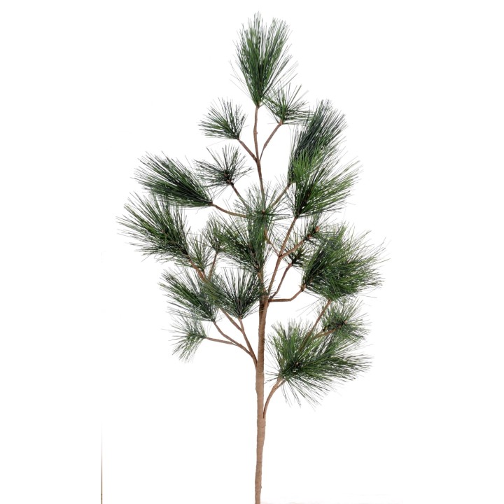 Naturgetreuer Kiefernzweig Kunstpflanze 80 cm Grün