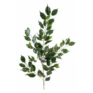 Künstlicher Ficus Zweig Premium-Qualität 108cm Grün