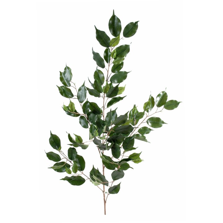 Künstlicher Ficus Zweig Premium-Qualität 108cm Grün