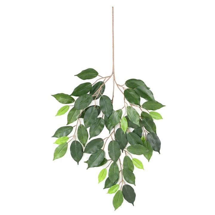 Deko Ficus-Zweig, 60 cm, lebhaft grün
