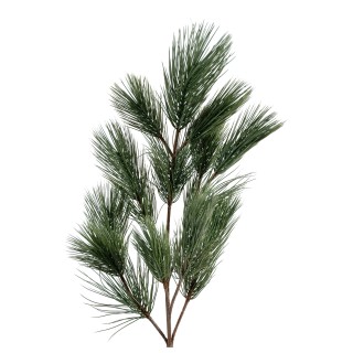 Naturgetreuer Kunst-Kieferzweig - 64cm, Grün