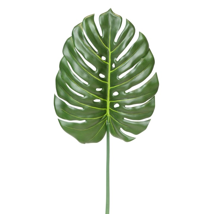 Premium Philodendron Monstera Kunstzweig - 105 cm - Grün