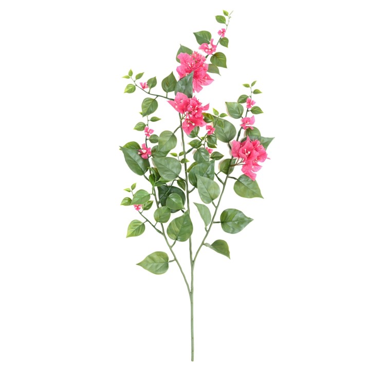 UV-beständiger Bougainvillea Kunstzweig - 90cm - Fuchsia