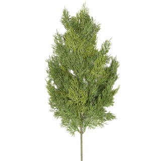 Künstlicher Zypressenzweig 66cm Grün