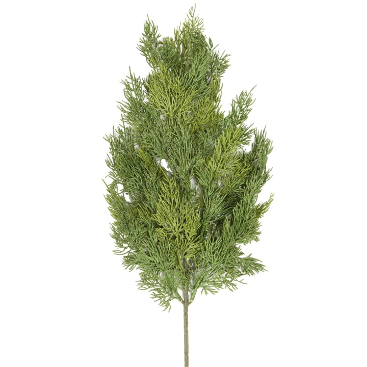 Künstlicher Zypressenzweig 66cm Grün