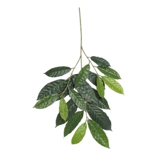 Exotischer Künstlicher Kakaoblattzweig, 85 cm, Grün