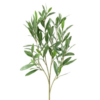 Künstlicher Olivenzweig UV-beständig 60cm Grün