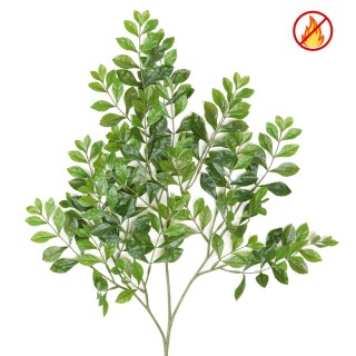 Akazienzweig ca 70cm - Brandschutz B1/RF2 - Grün