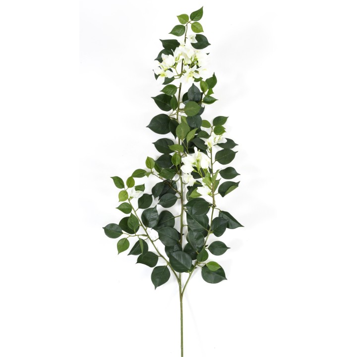 Kunst-Bougainvillea Zweig Weiss 80cm