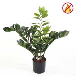 Künstliche Zamia Pflanze 60cm - Schwer Entflammbar B1/RF2