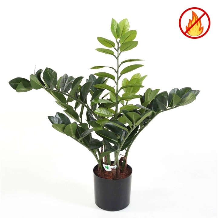 Künstliche Zamia Pflanze 60cm - Schwer Entflammbar B1/RF2