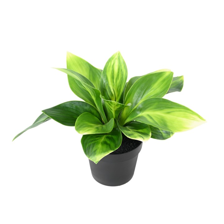 Langlebige Kunst-Hosta 60 cm - UV-Schutz für Garten & Balkon