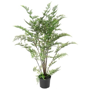 UV-beständiger Kunstfarn Nephrolepis 110 cm - Ideal für Aussenbereiche