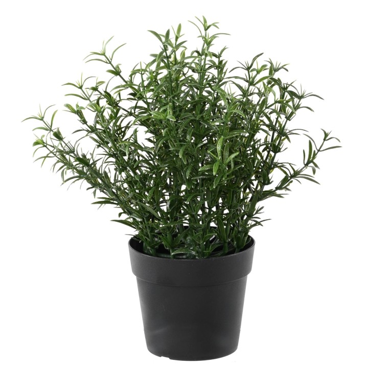 UV-beständiger Kunstrosmarin, 24 cm, Grün