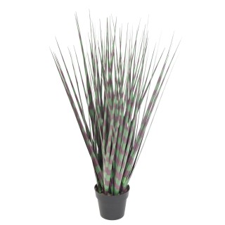 Miscanthus Zebrina Kunstpflanze, 120 cm, grüne Ausführung