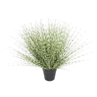 Miscanthus Zebrina Kunstgras, 120 cm, täuschend echt und pflegeleicht