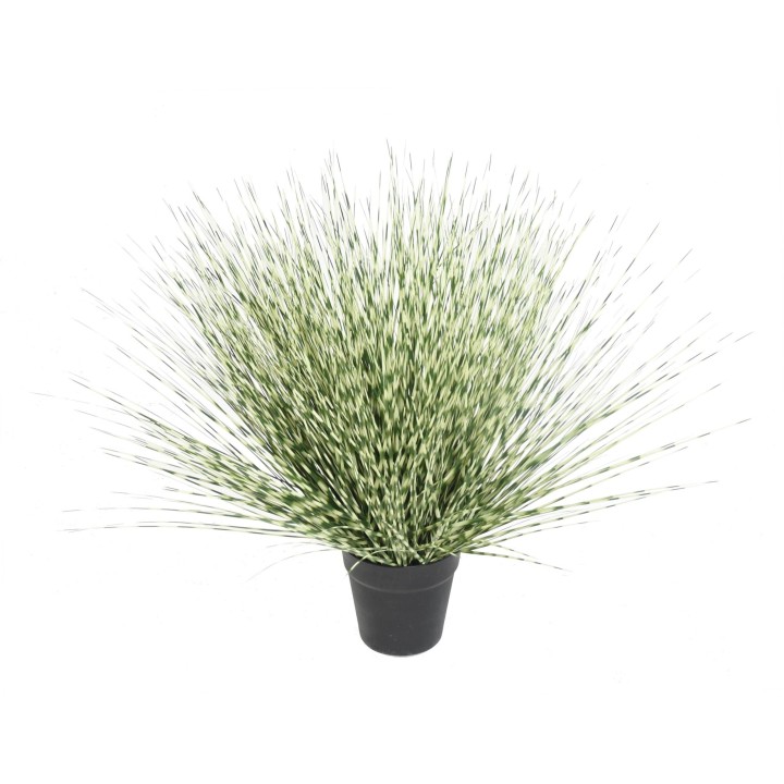 Miscanthus Zebrina Kunstgras, 120 cm, täuschend echt und pflegeleicht
