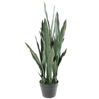 Künstliche Sansevieria 85cm - Pflegeleichte Grünpflanze