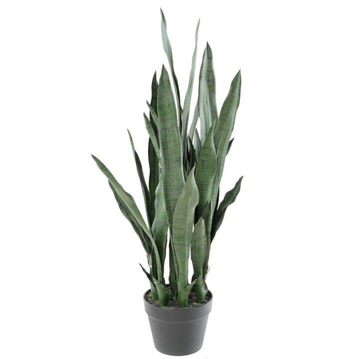Künstliche Sansevieria 85cm - Pflegeleichte Grünpflanze