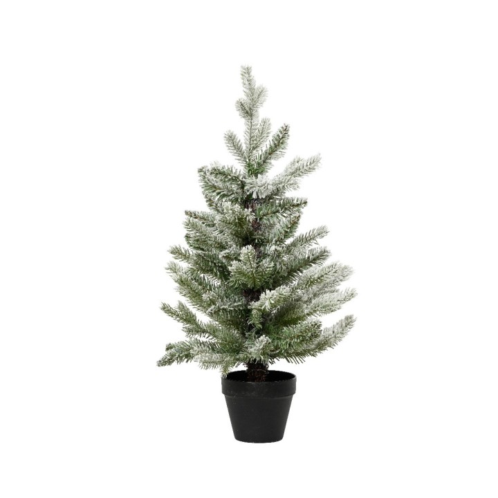 Allison Mini-Tanne 45cm - Winterzauber mit Schneebedeckung