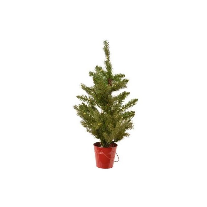 Mini-Tannenbaum Alpenlicht 45cm mit integrierter LED-Beleuchtung