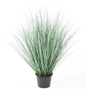 Kunstgras 90cm - Gruen-Weiss - Pflegeleicht