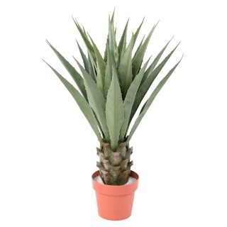 Agave Kunstpflanze 85 cm - Exotische Eleganz ohne Aufwand