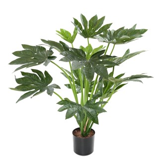 Fatsia Japonica Kunstpflanze Grün, 80 cm Hoch