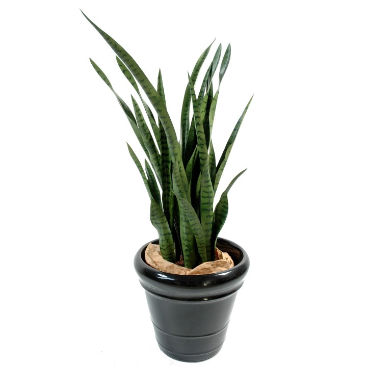 Künstliche Sansevieria Pflanze - 110 cm - Lebensecht und Wartungsfrei