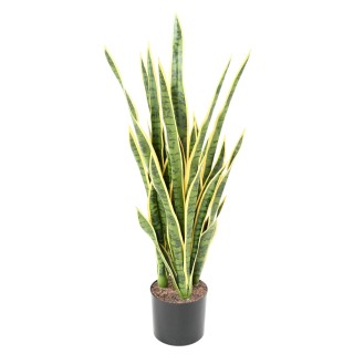 Dekorative Sansevieria Kunstpflanze, 85 cm - Pflegefrei & Lebensnah