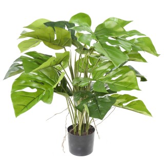 Künstlicher Philodendron 60cm - Immergrün und Ohne Pflege