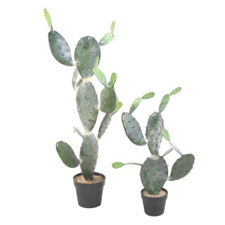 Realistischer Opuntia Kaktus - 75 cm - Pflegeleicht