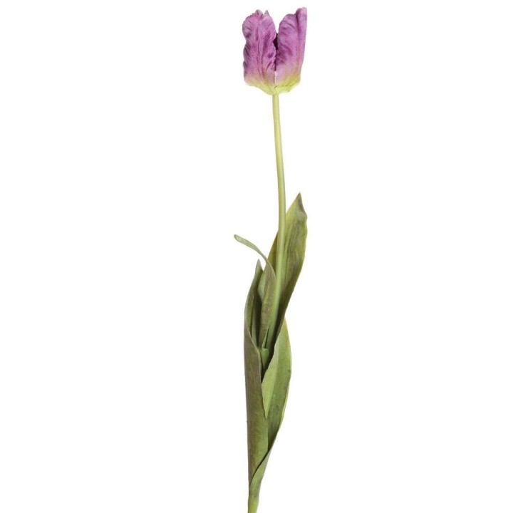 Künstliche Papageientulpe Lila - 70 cm Höhe